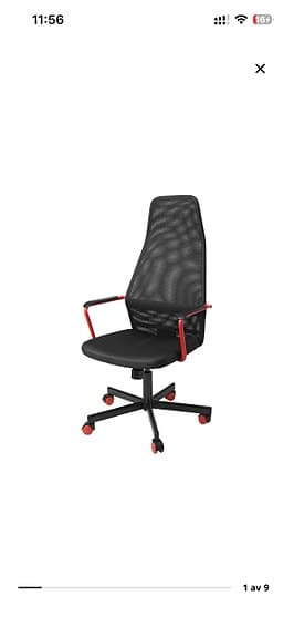 Gamingstol Huvudspelare IKEA