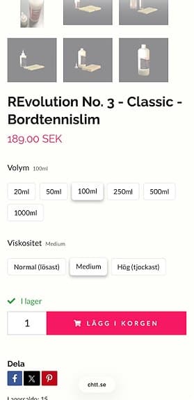 bordtennislim tre av dom bästa