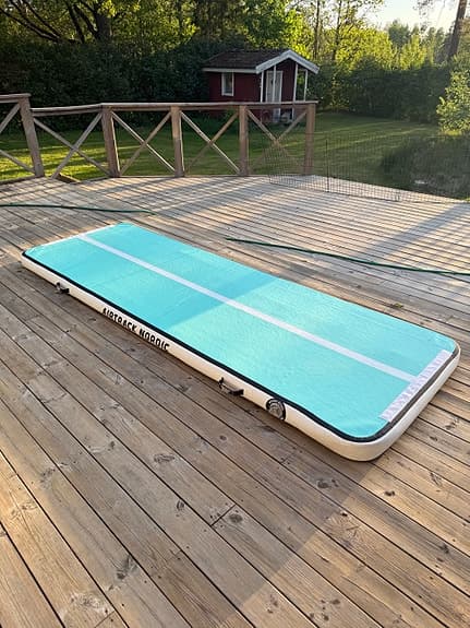 Airtrack Nordic airtrack matta turkos