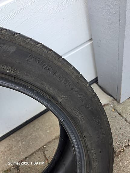 215/55/17 Michelin primacy 3 1st