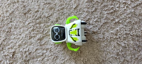 Leksaksrobot vit/grön