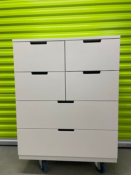 IKEA Nordli byrå 6 lådor