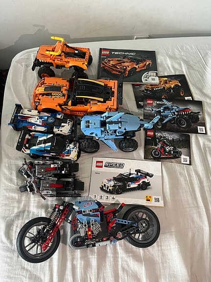 LEGO Technic fordon och motorcyklar