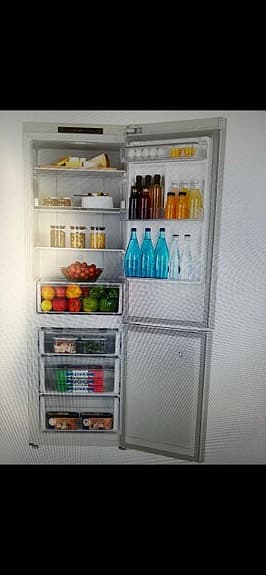 Samsung kombiskåp kyl och frys vit 5 år gammal