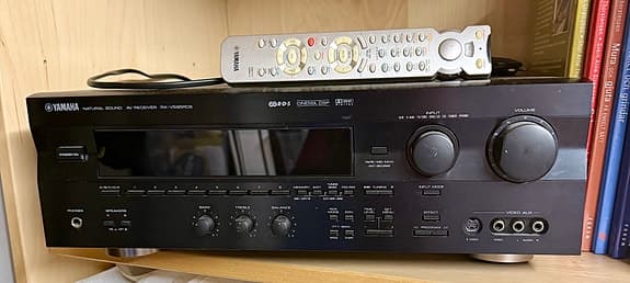 Yamaha RX-V595RDS hemmabioreceiver svart