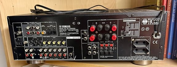 Yamaha RX-V595RDS hemmabioreceiver svart