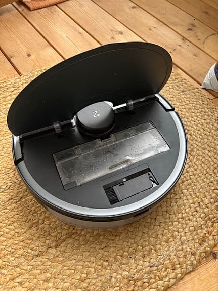 Roborock robotdammsugare svart