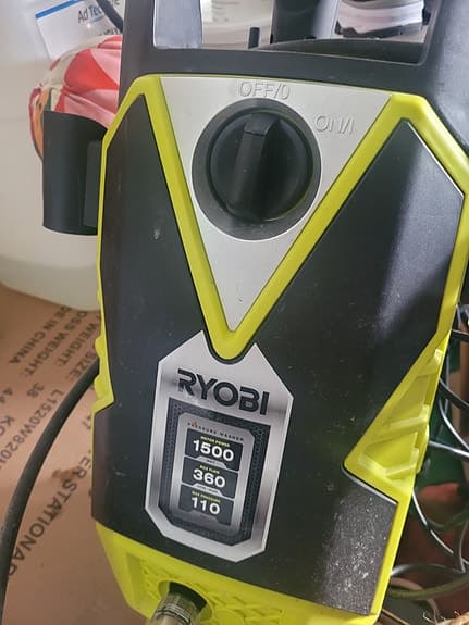 Ryobi högtryckstvätt 1400W grön