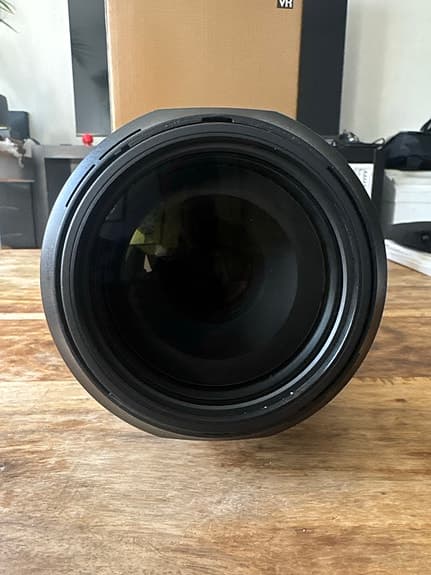 Nikon 200-500 f5,6 teleobjektiv med stativfäste