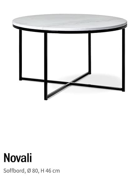Mio Soffbord Novali