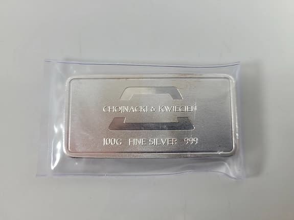 silver /999 Chojnacki & Kwiecień 100 g 999