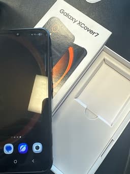 Samsung Galaxy Xcover 7 128 GB svart Enterprise Edition