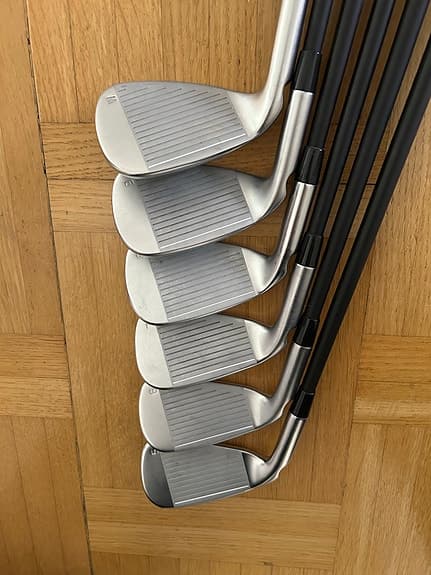 Ping G 440 Golfklubbor järnset med blå skaft