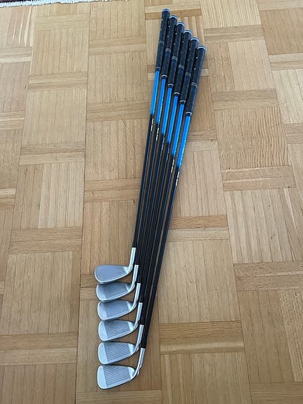 Ping G 440 Golfklubbor järnset med blå skaft