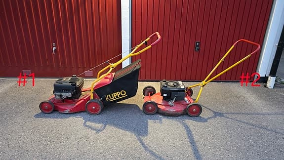2st Klippo gräsklippare byte?