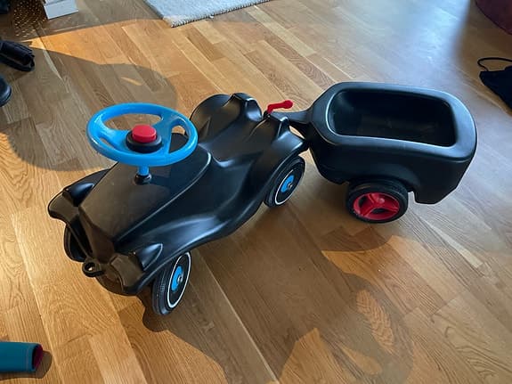 Big Bobby Car med släp