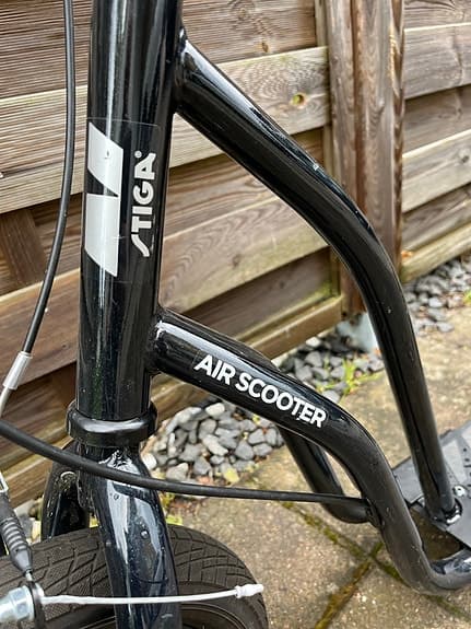 STIGA Air Scooter sparkcykel svart