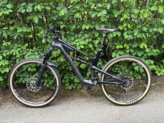 Canyon spectral cf 7 heldämpad mountainbike kolfiber 27,5" stl L