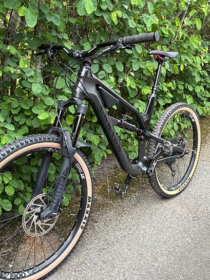 Canyon spectral cf 7 heldämpad mountainbike kolfiber 27,5" stl L