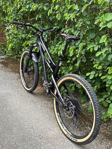Canyon spectral cf 7 heldämpad mountainbike kolfiber 27,5" stl L