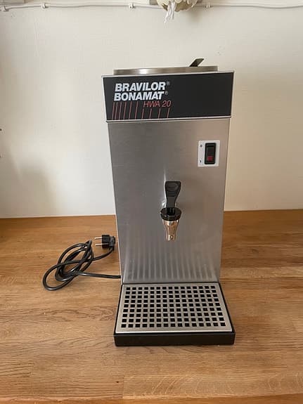 Bravilor Bonamat HWA 20 vattenkokare, varmvattenautomat rostfri. Tevattenkokare.