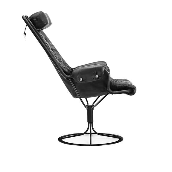 2 st Jetson fåtöljer Black Edition