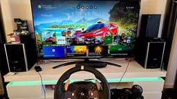 Xbox Series X + Logitech G920 Komplett Racing Setup