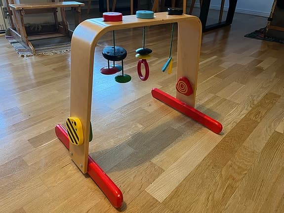 IKEA babygym i trä