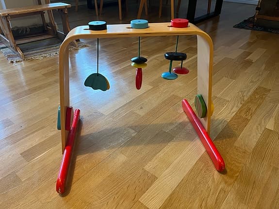 IKEA babygym i trä