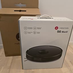 Roborock S6 MaxV Robotdammsugare och mopp.