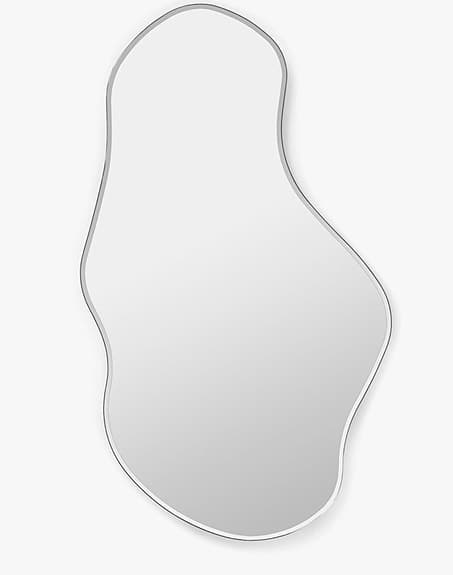Pond Spegel 110x63 cm, Dark Chrome