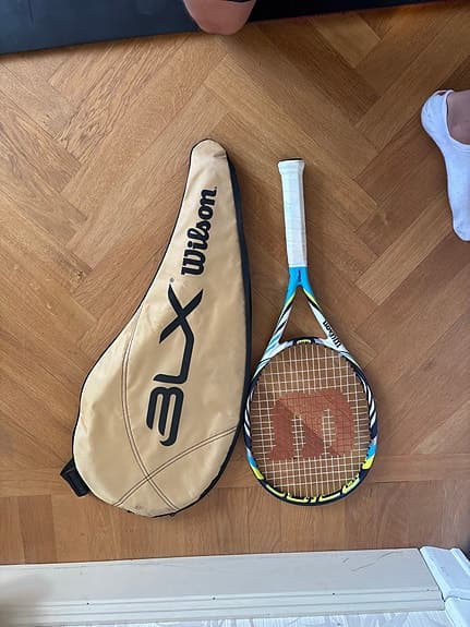 Wilson BLX tennisracket med fodral