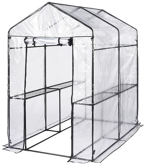 Växthus och miniväxthus med plastöverdrag
