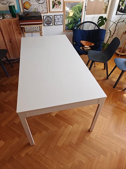 Ikea Ekedalen stort utdragbart matbord