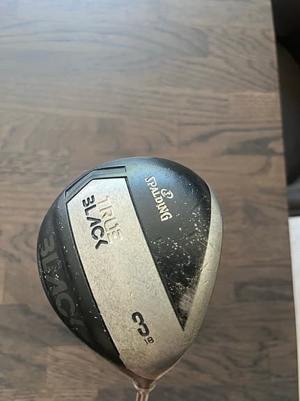Spalding True Black 3-wood golfklubba