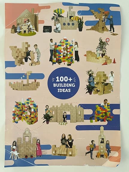 GIGI Byggklossar - Buildings blocks 80XXL