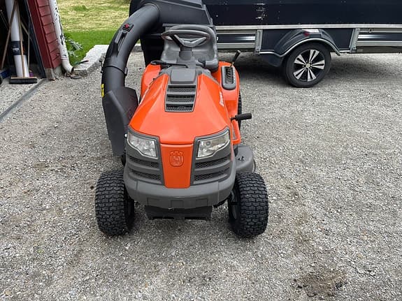 Husqvarna TS138 med tillhörande vagn med tippfunktion