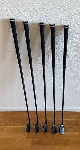 Golfklubbor Cobra T-Rail + Ping Hybrid 6:a