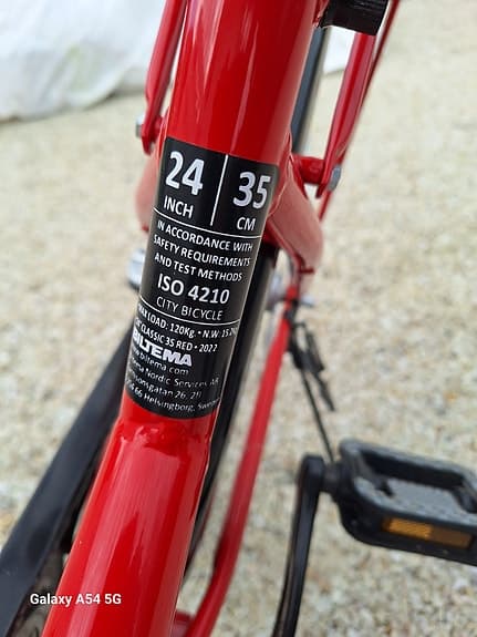 "24" cykel i nyskick