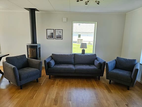 Mio Winston soffgrupp. 3-sitssoffa + 2 fåtöljer – Loft Graphite