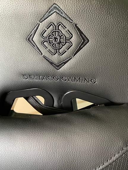 Deltaco Gaming stol svart