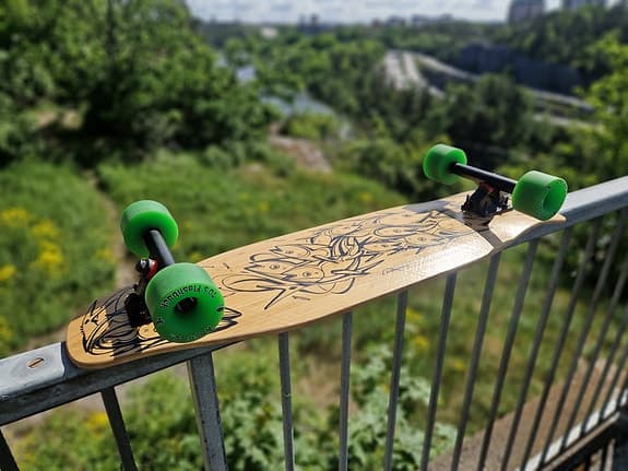 Loaded Poke longboard skateboard