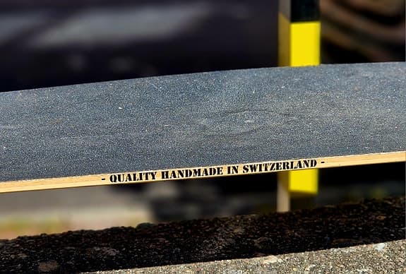 Fibretec longboard skateboard