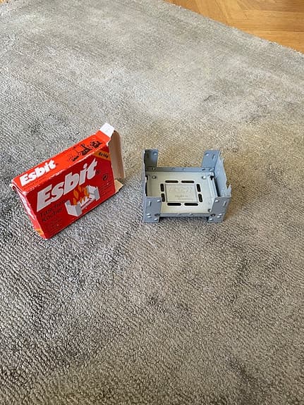 Esbit fickkök med torrbränsle