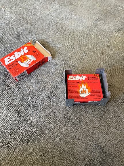 Esbit fickkök med torrbränsle