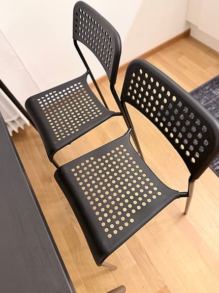 IKEA Matgrupp med 4 st stolar