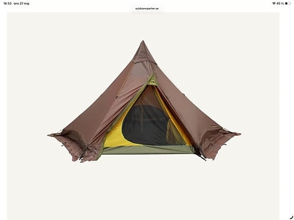 Tält Tentipi olive 2 pers
