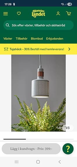 Bra och snygg växtbelysning