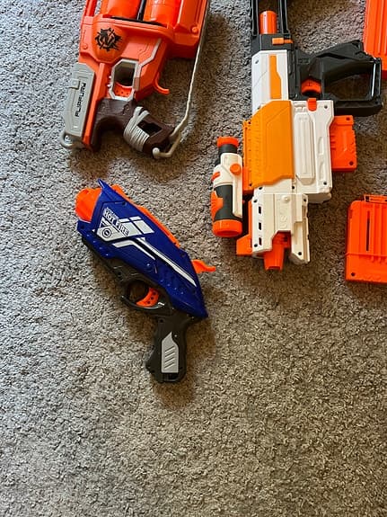 Nerf leksakspistoler