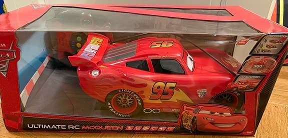 Radiostyrd Blixten McQueen – Disney Pixar Cars 2 – 1:12 – Nyskick
